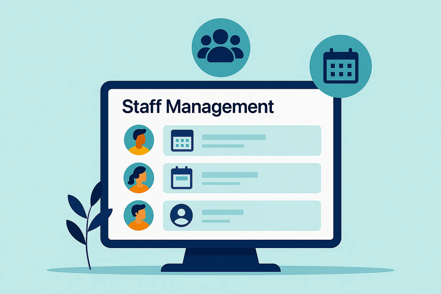 Staff management demo